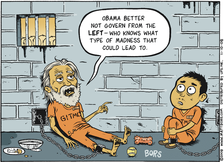 Matt Bors Comic Strip for November 10, 2008 