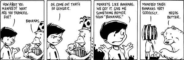 Big Top Comic Strip for November 25, 2003 