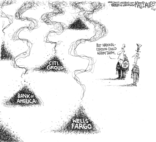 Matt Davies Comic Strip for February 25, 2009 