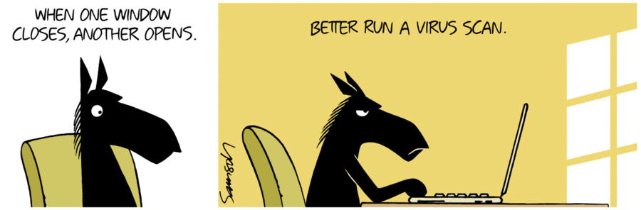 Dark Side of the Horse Comic Strip for May 14, 2020 