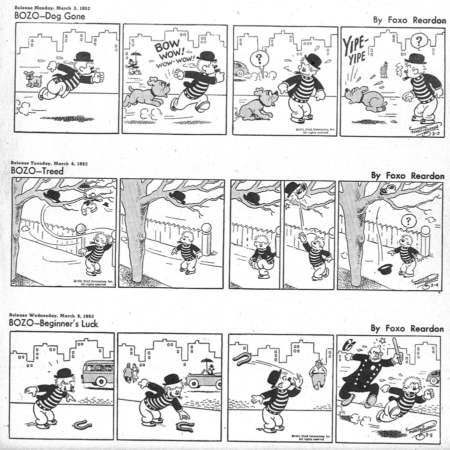 Bozo Comic Strip for February 06, 2025 