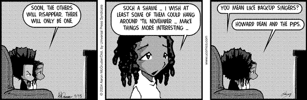 The Boondocks Comic Strip for August 18, 2011 