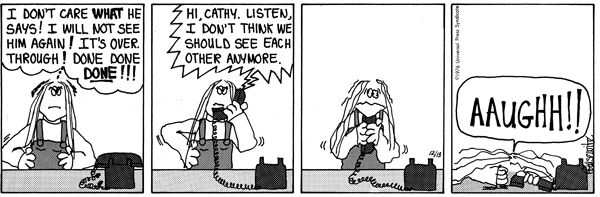 Cathy Classics Comic Strip for December 13, 1976 