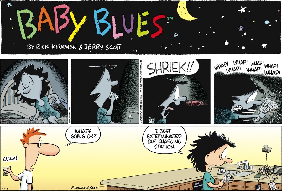 Baby Blues Comic Strip for April 12, 2020 