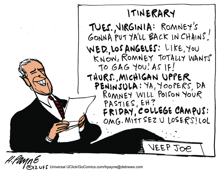 Henry Payne Comic Strip for August 17, 2012 