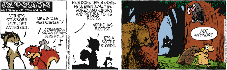 Over the Hedge Comic Strip for August 13, 2012 