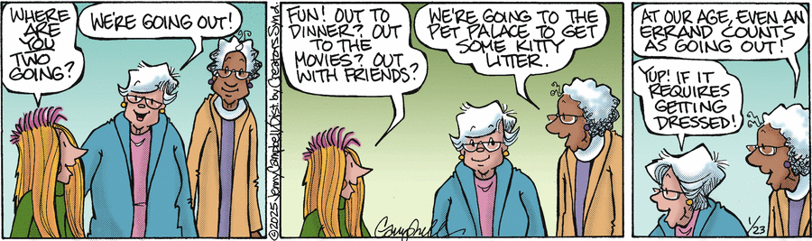Flo and Friends Comic Strip for January 23, 2025 