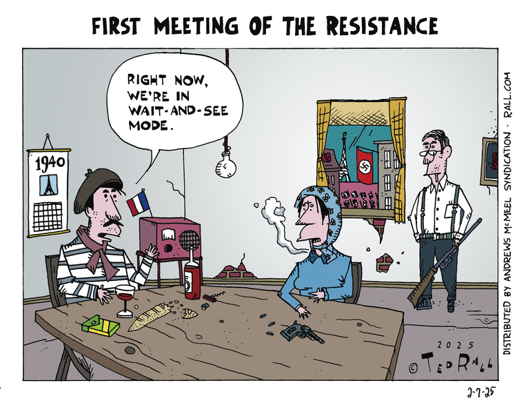 Ted Rall Comic Strip for February 07, 2025 