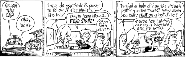 The Elderberries Comic Strip for April 15, 2005 