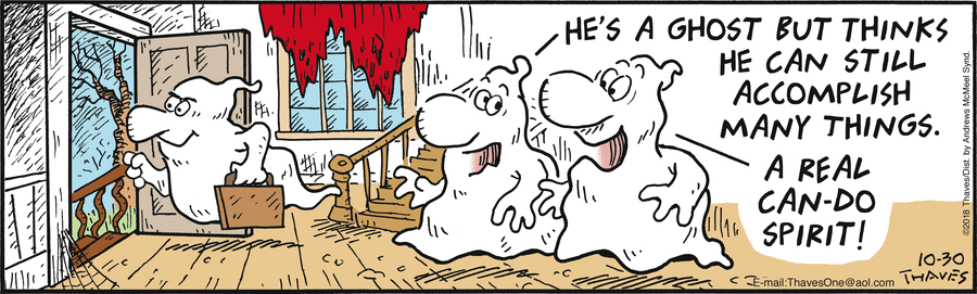 Frank and Ernest Comic Strip for October 30, 2018 
