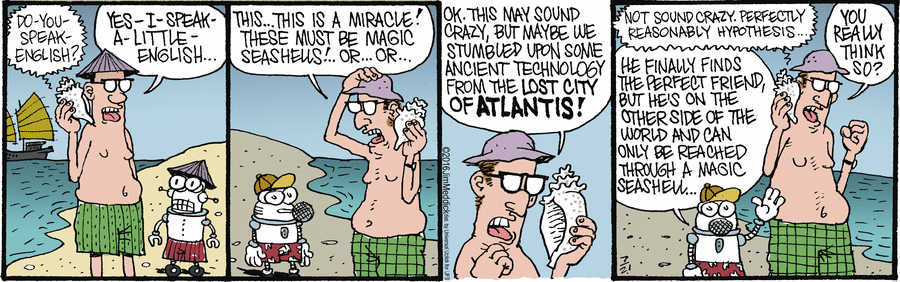 Monty Comic Strip for July 21, 2016 