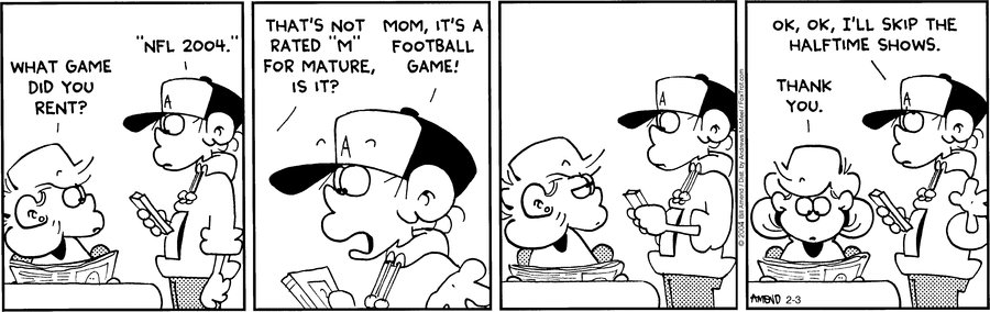 FoxTrot Classics Comic Strip for February 03, 2025 
