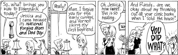 The Elderberries Comic Strip for March 18, 2005 