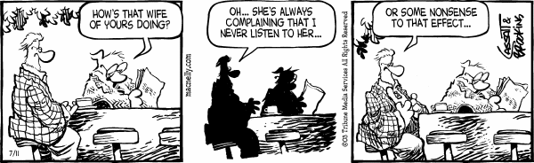 Shoe Comic Strip for July 11, 2003 
