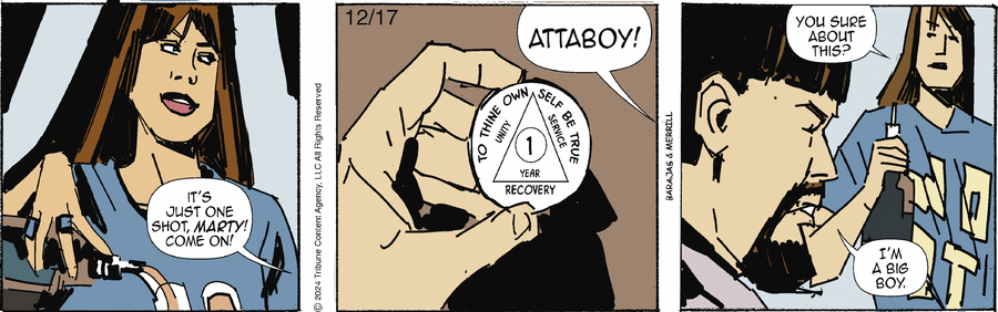 Gil Thorp Comic Strip for December 17, 2024 