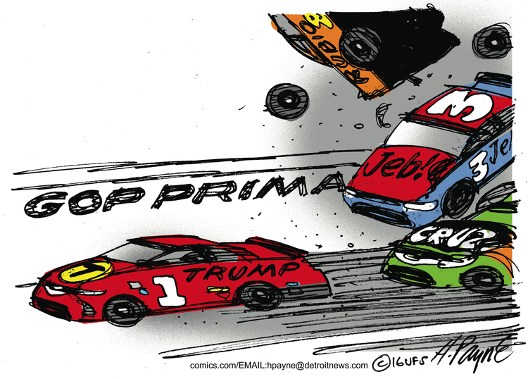 Henry Payne Comic Strip for February 23, 2016 