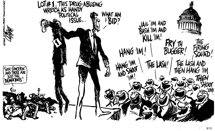 Pat Oliphant Comic Strip for September 10, 1986 