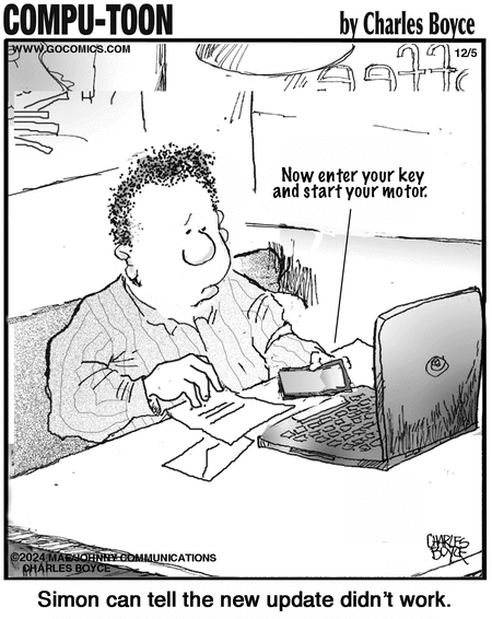 Compu-toon Comic Strip for December 05, 2024 