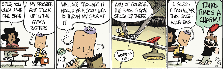 Wallace the Brave Comic Strip for April 12, 2021 