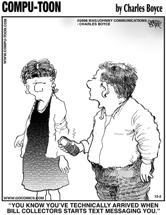 Compu-toon Comic Strip for December 02, 2008 