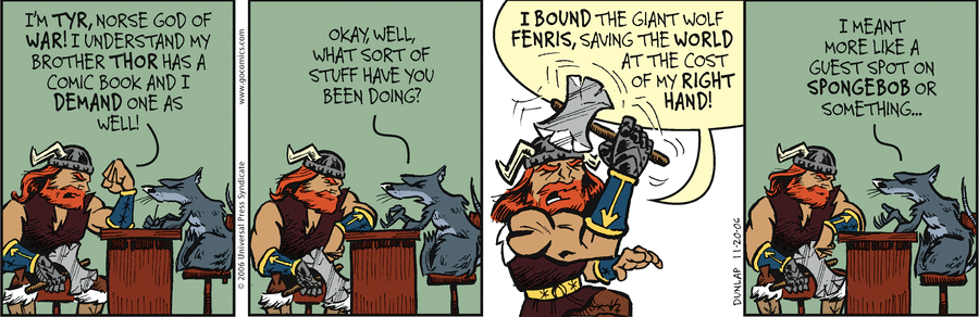Ink Pen Comic Strip for November 20, 2006 
