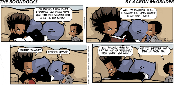 The Boondocks Comic Strip for July 31, 2011 