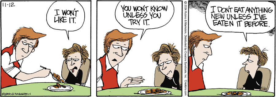 Daddy's Home Comic Strip for November 12, 2024 