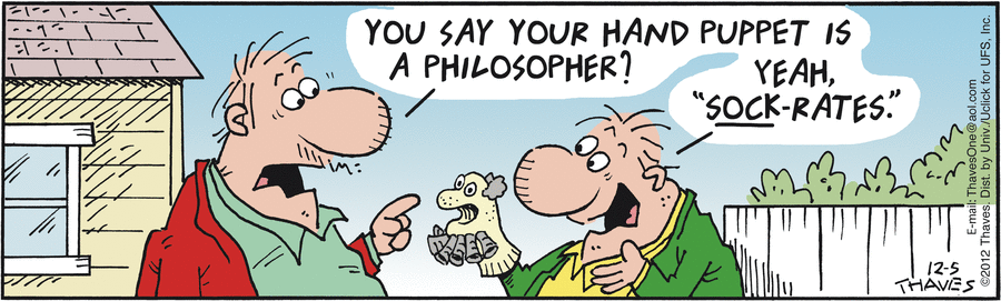 Frank and Ernest Comic Strip for December 05, 2012 