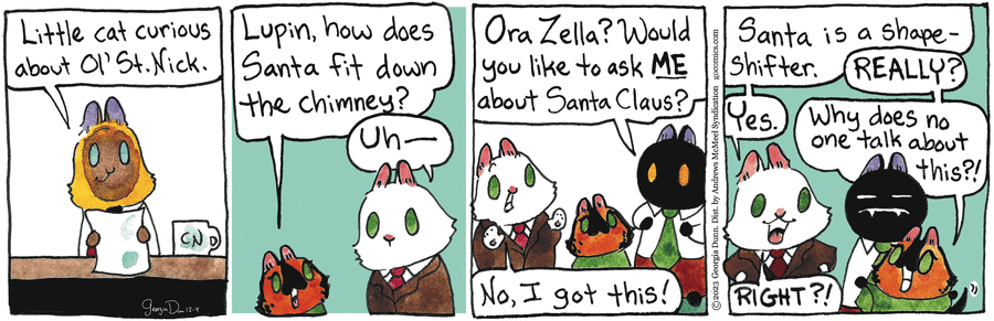 Breaking Cat News Comic Strip for December 04, 2023 