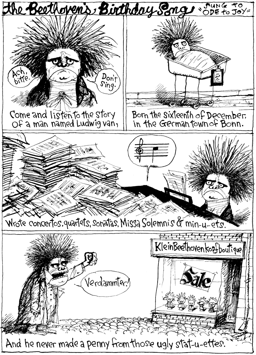 Richard's Poor Almanac Comic Strip for December 10, 2012 
