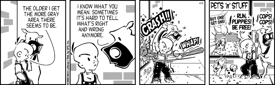 Cow and Boy Classics Comic Strip for April 10, 2008 