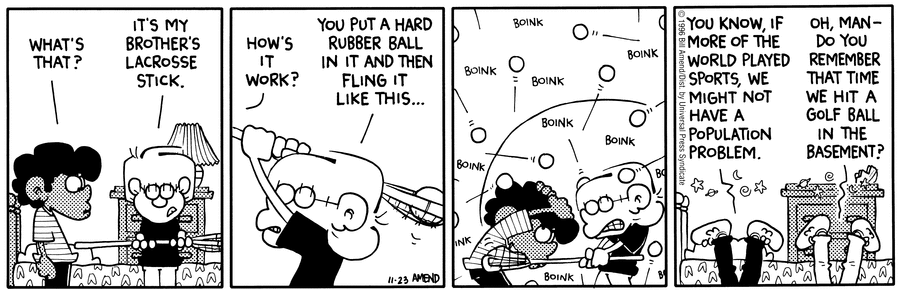 FoxTrot Classics Comic Strip for November 23, 2007 