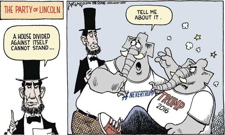 Robert Ariail Comic Strip for June 16, 2016 
