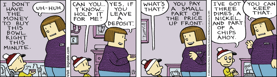 Big Nate Comic Strip for December 25, 2024 