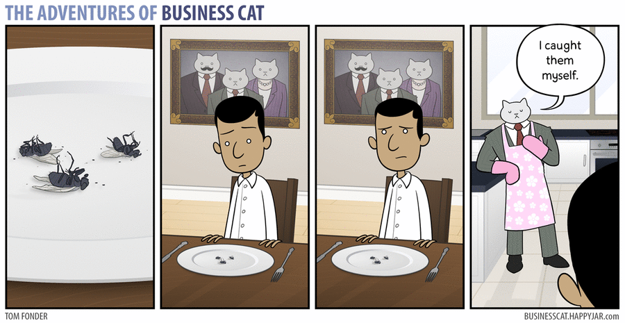 The Adventures of Business Cat Comic Strip for July 27, 2015 