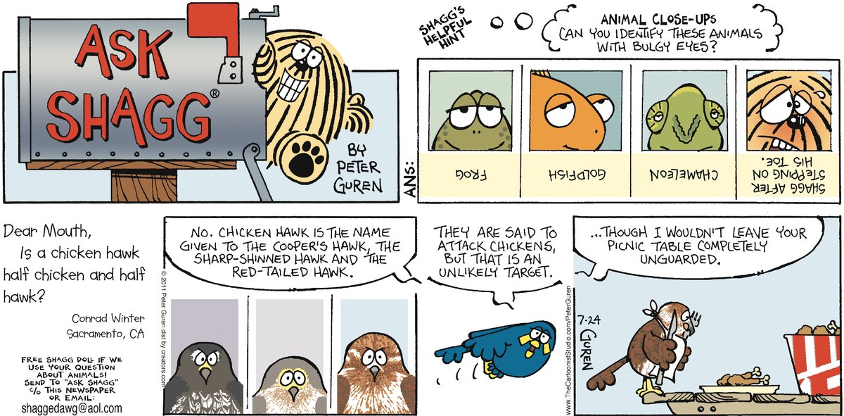 Ask Shagg Comic Strip for January 20, 2025 