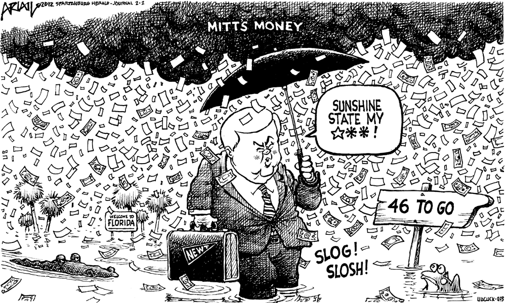 Robert Ariail Comic Strip for February 02, 2012 