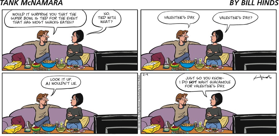 Tank McNamara Comic Strip for February 09, 2025 