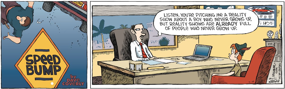 Speed Bump Comic Strip for July 10, 2011 