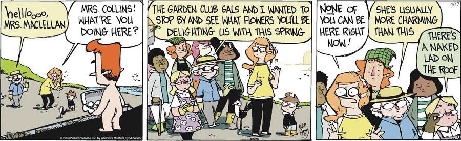Wallace the Brave Comic Strip for April 17, 2024 