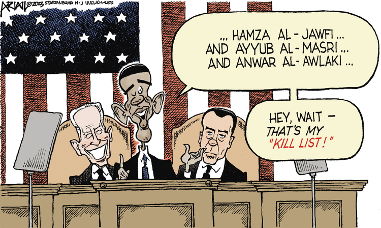 Robert Ariail Comic Strip for February 15, 2013 