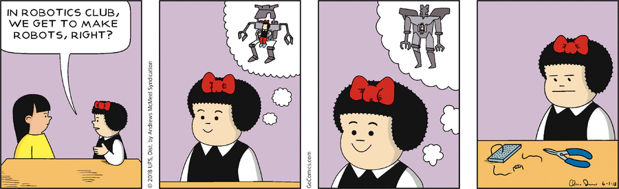Nancy Comic Strip for June 01, 2018 