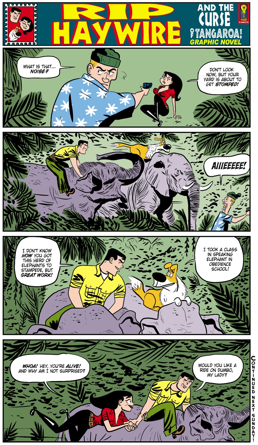 Rip Haywire Comic Strip for July 27, 2014 