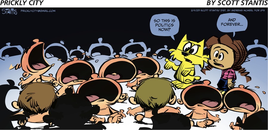Prickly City Comic Strip for February 09, 2025 