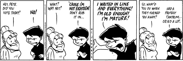 Big Top Comic Strip for November 02, 2004 