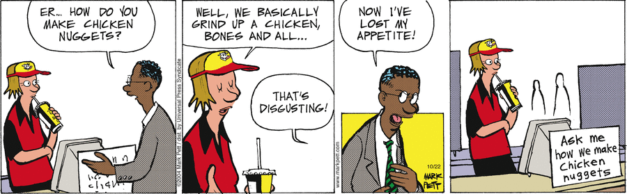 Lucky Cow Comic Strip for October 22, 2004 