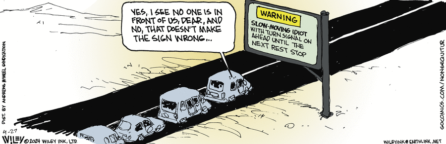 Non Sequitur Comic Strip for April 27, 2024 