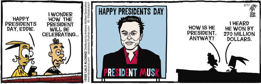 La Cucaracha Comic Strip for February 17, 2025 