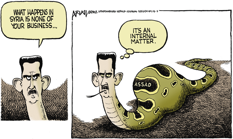 Robert Ariail Comic Strip for February 09, 2012 