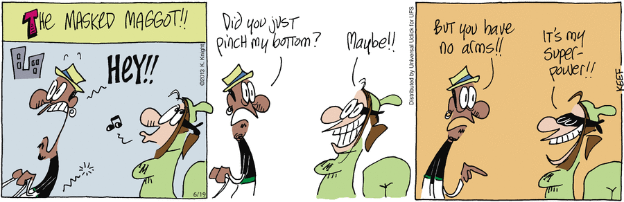 The Knight Life Comic Strip for June 19, 2013 